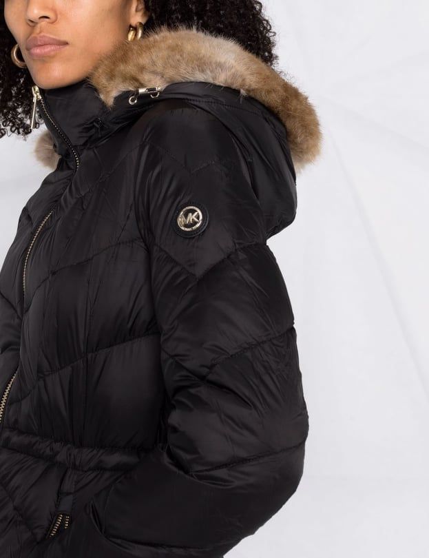 michael kors quilted nylon puffer jacket