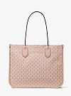 MICHAEL KORS HEIDI LARGE LOGO JACQUARD TOTE ΤΣΑΝΤΑ