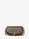 MICHAEL KORS MILA SMALL LEOPARD PRINT CALF LEATHER SHOULDER ΤΣΑΝΤΑ