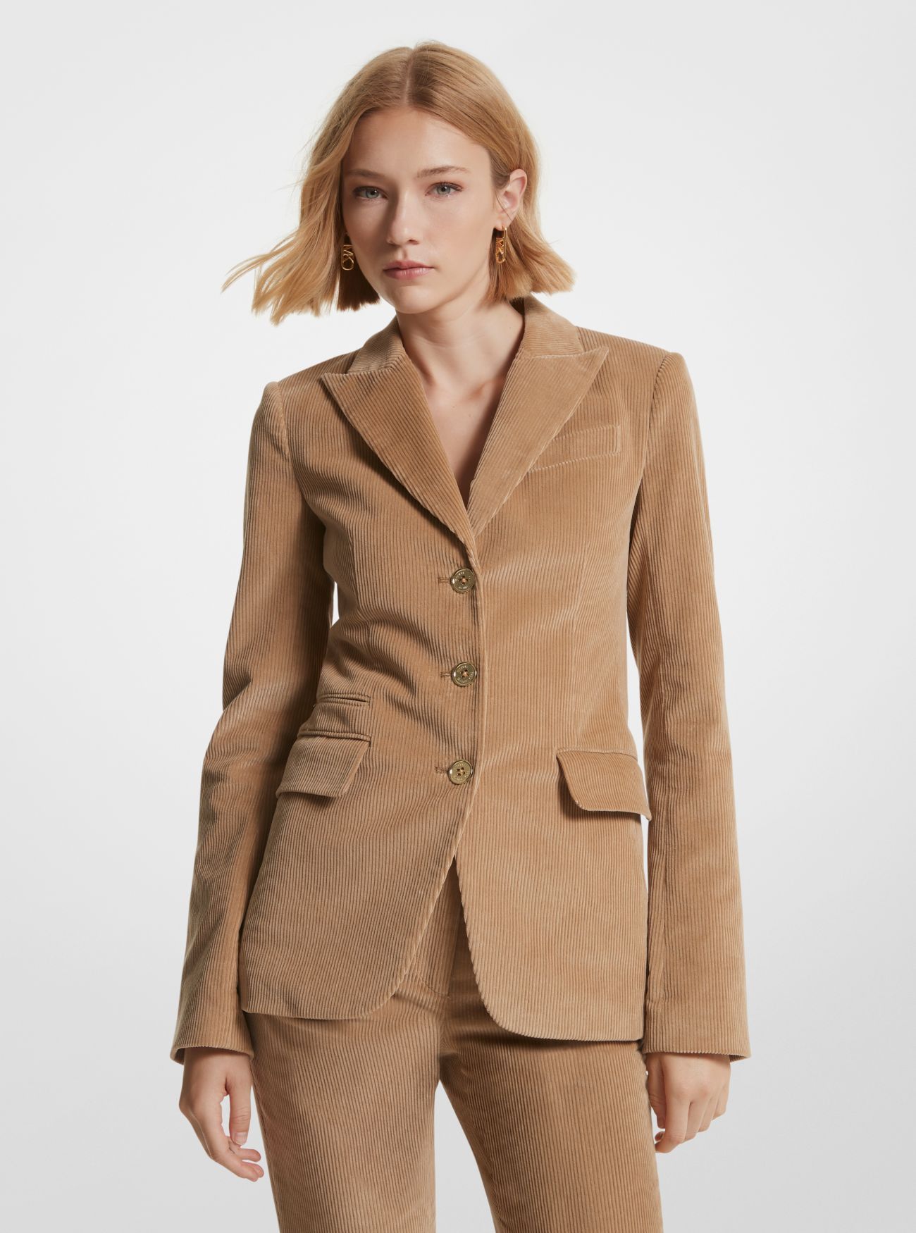 MICHAEL KORS COTTON CORDUROY BLAZER