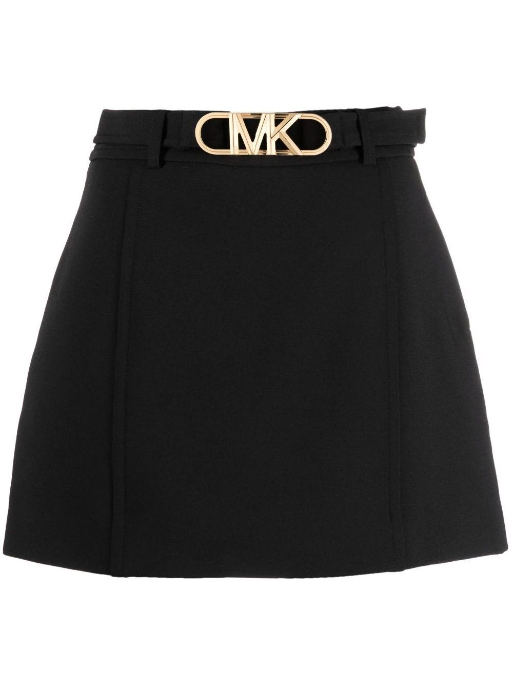 MICHAEL KORS STRETCH CREPE BELTED MINI ΦΟΥΣΤΑ