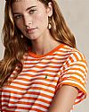 POLO RALPH LAUREN STRIPED COTTON T-SHIRT