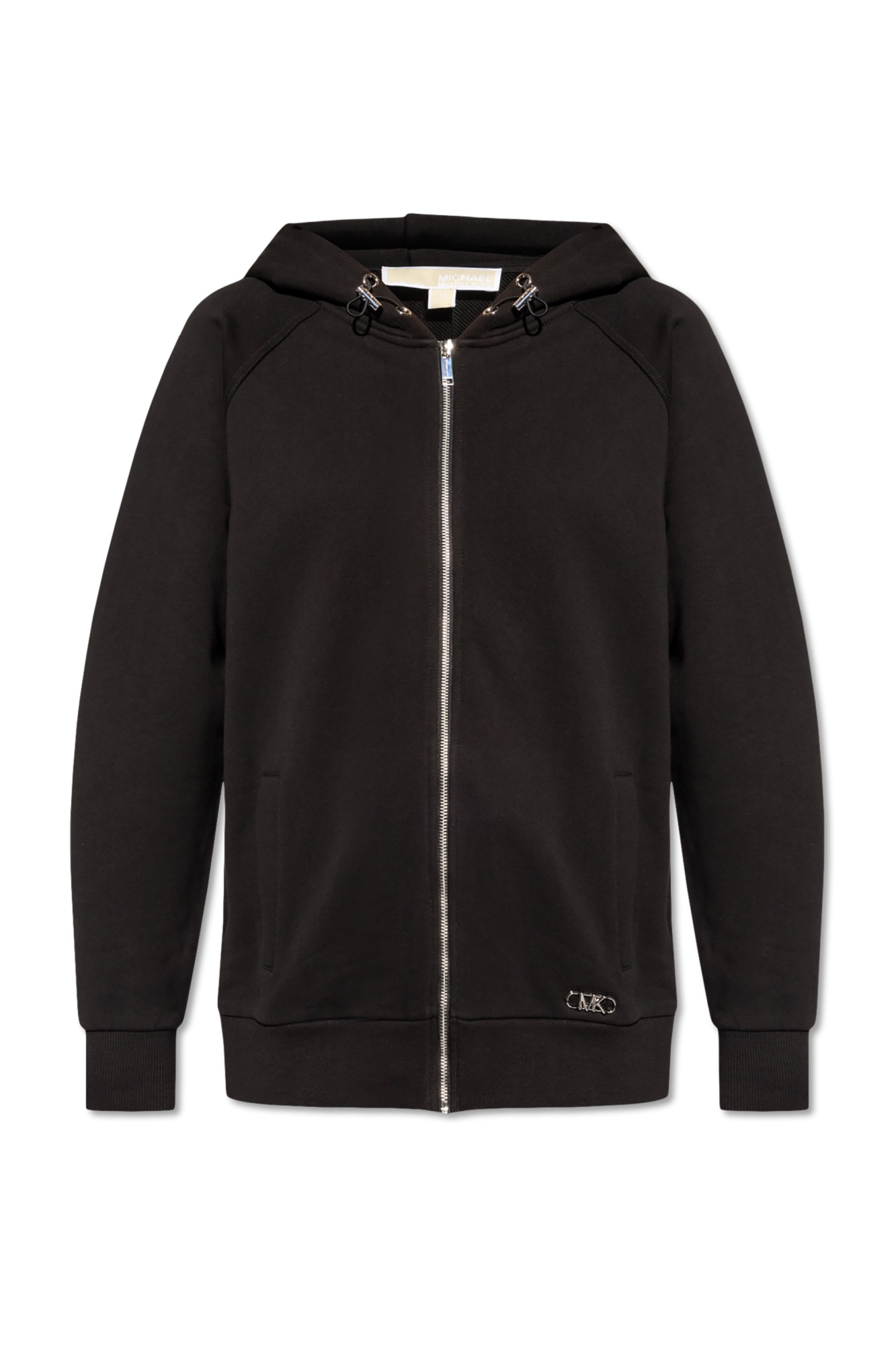 MICHAEL KORS UNISEX ORGANIC COTTON ZIP UP HOODIE