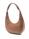 MICHAEL KORS PRESTON SMALL CRESCENT TOP ZIP PEBBLED LEATHER SHOULDER ΤΣΑΝΤΑ