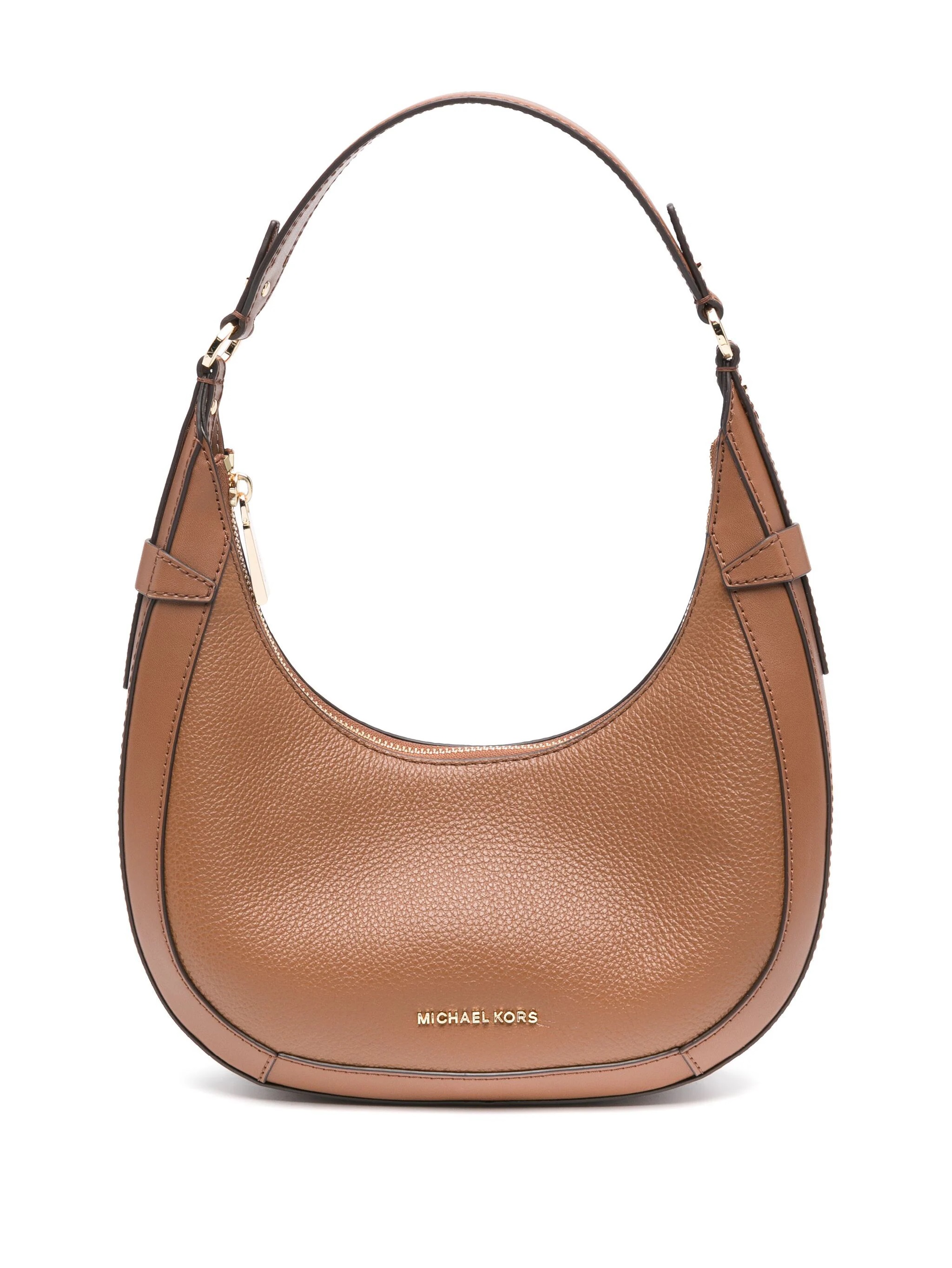 MICHAEL KORS PRESTON SMALL CRESCENT TOP ZIP PEBBLED LEATHER SHOULDER ΤΣΑΝΤΑ