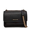 MICHAEL KORS CLAIRE SMALL PEBBLED LEATHER SHOULDER ΤΣΑΝΤΑ