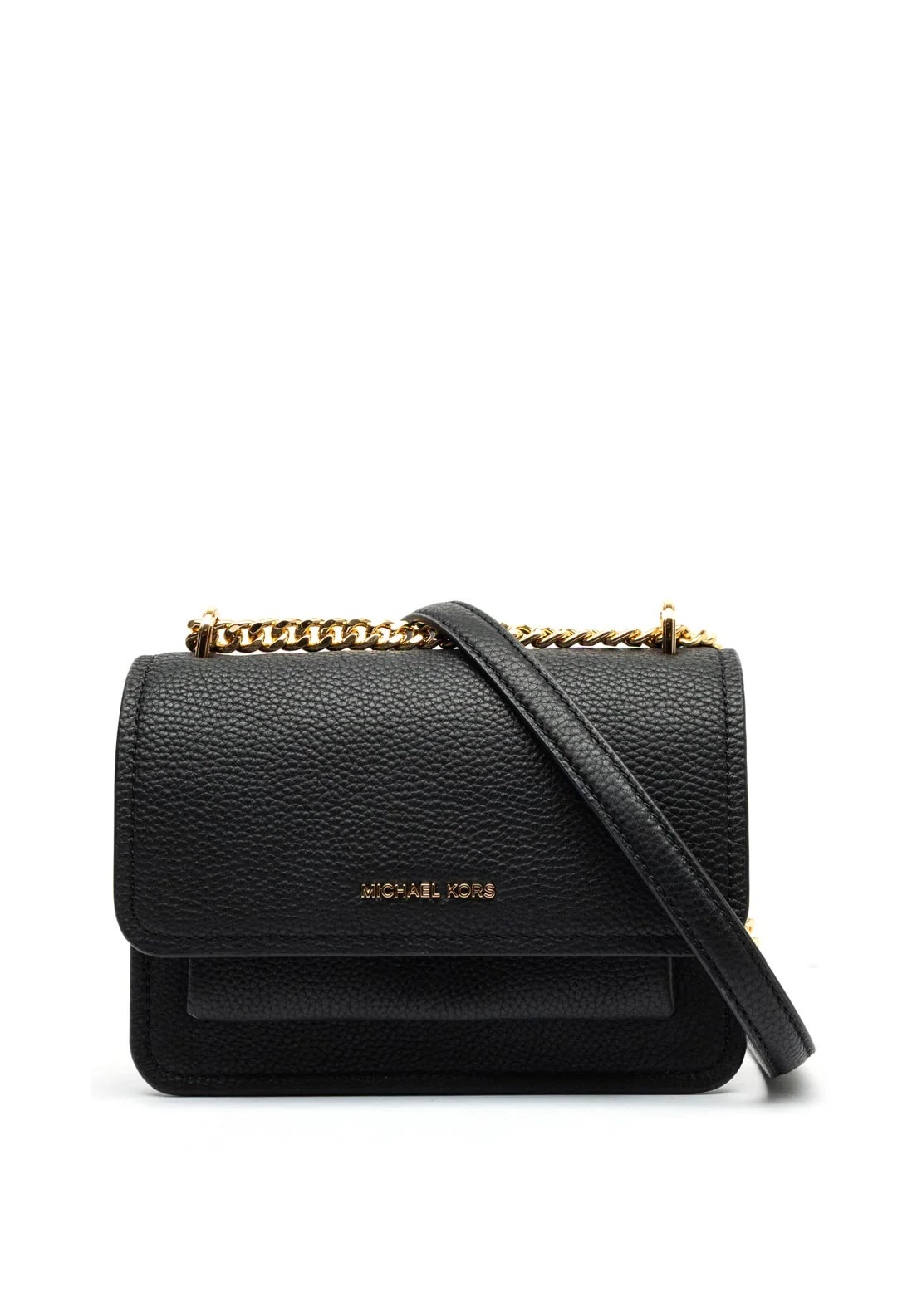 MICHAEL KORS CLAIRE SMALL PEBBLED LEATHER SHOULDER ΤΣΑΝΤΑ