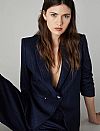 EMME MARELLA TORRE1 PINSTRIPED BLAZER