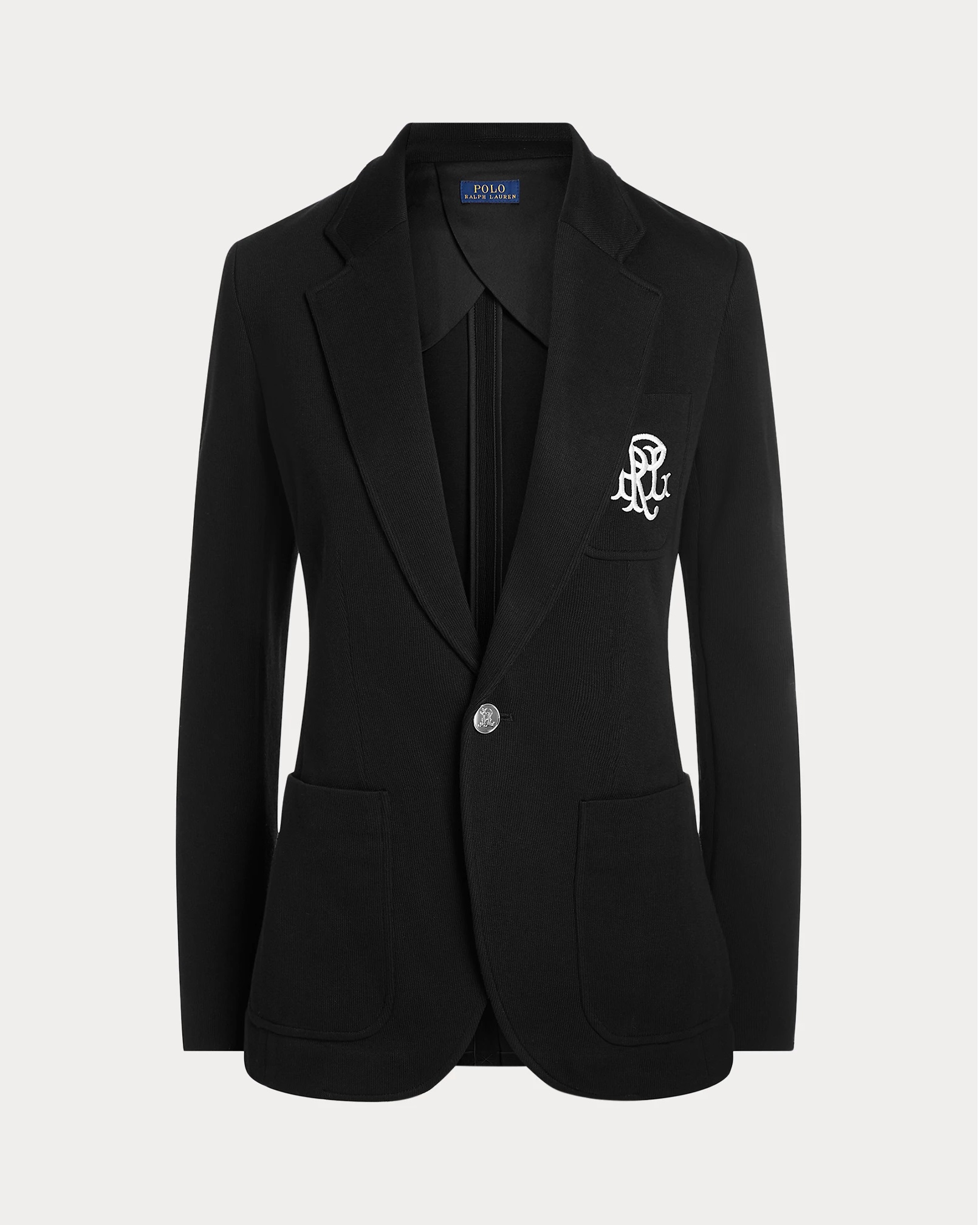 POLO RALPH LAUREN DOUBLE-KNIT JAQUARD BLAZER