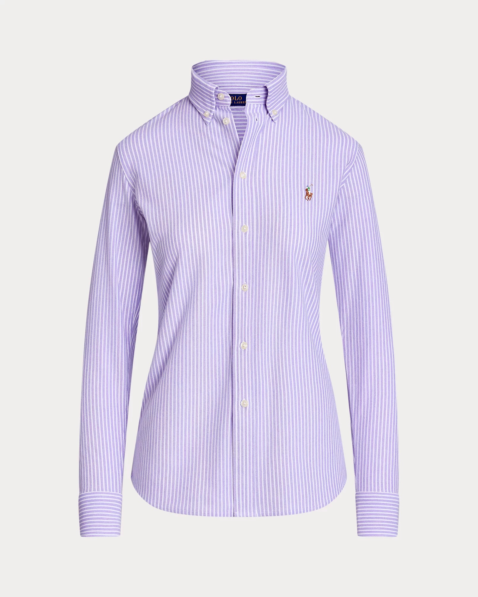 POLO RALPH LAUREN STRIPED OXFORD COTTON ΠΟΥΚΑΜΙΣΟ