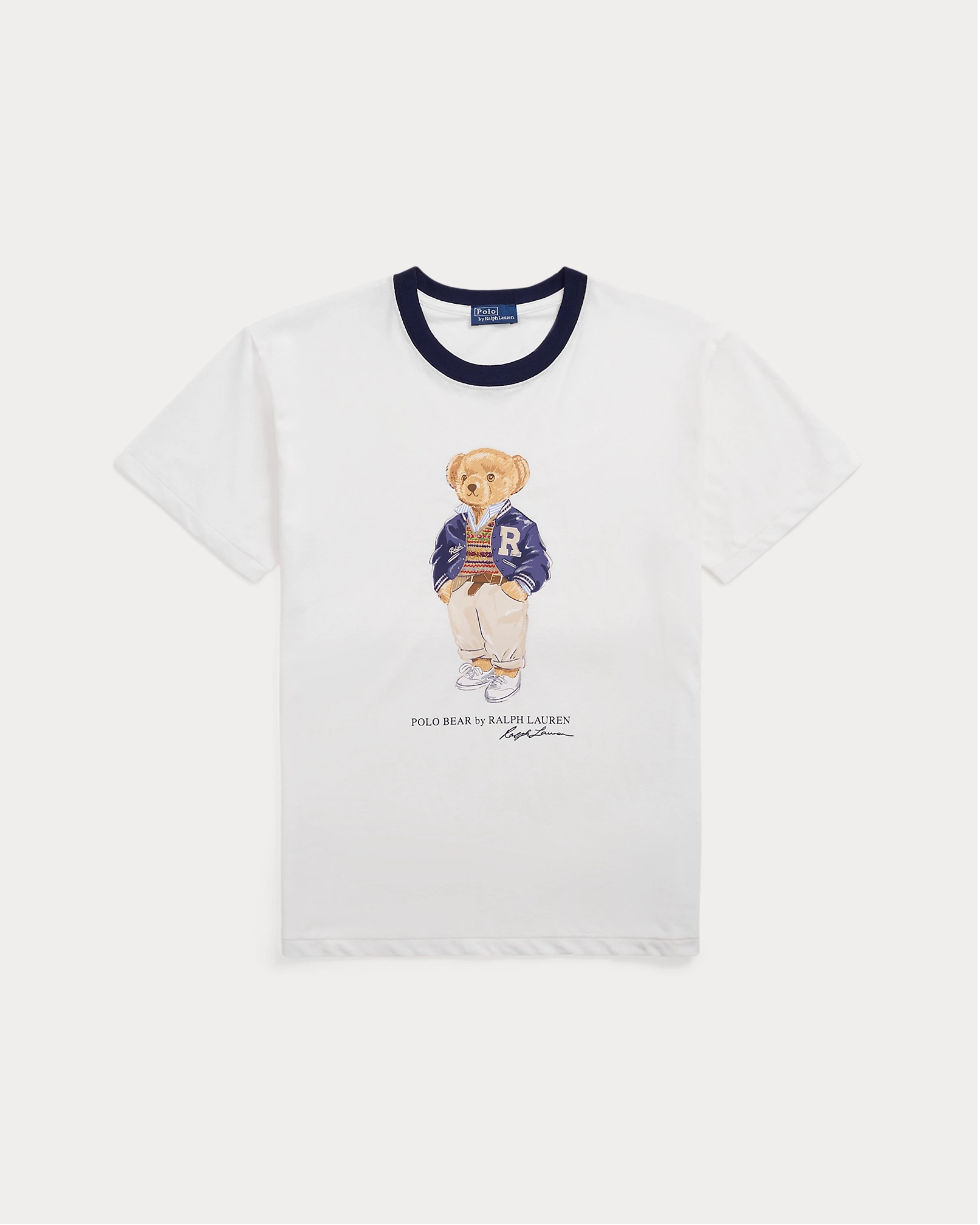 POLO RALPH LAUREN POLO BEAR COTTON JERSEY T-SHIRT