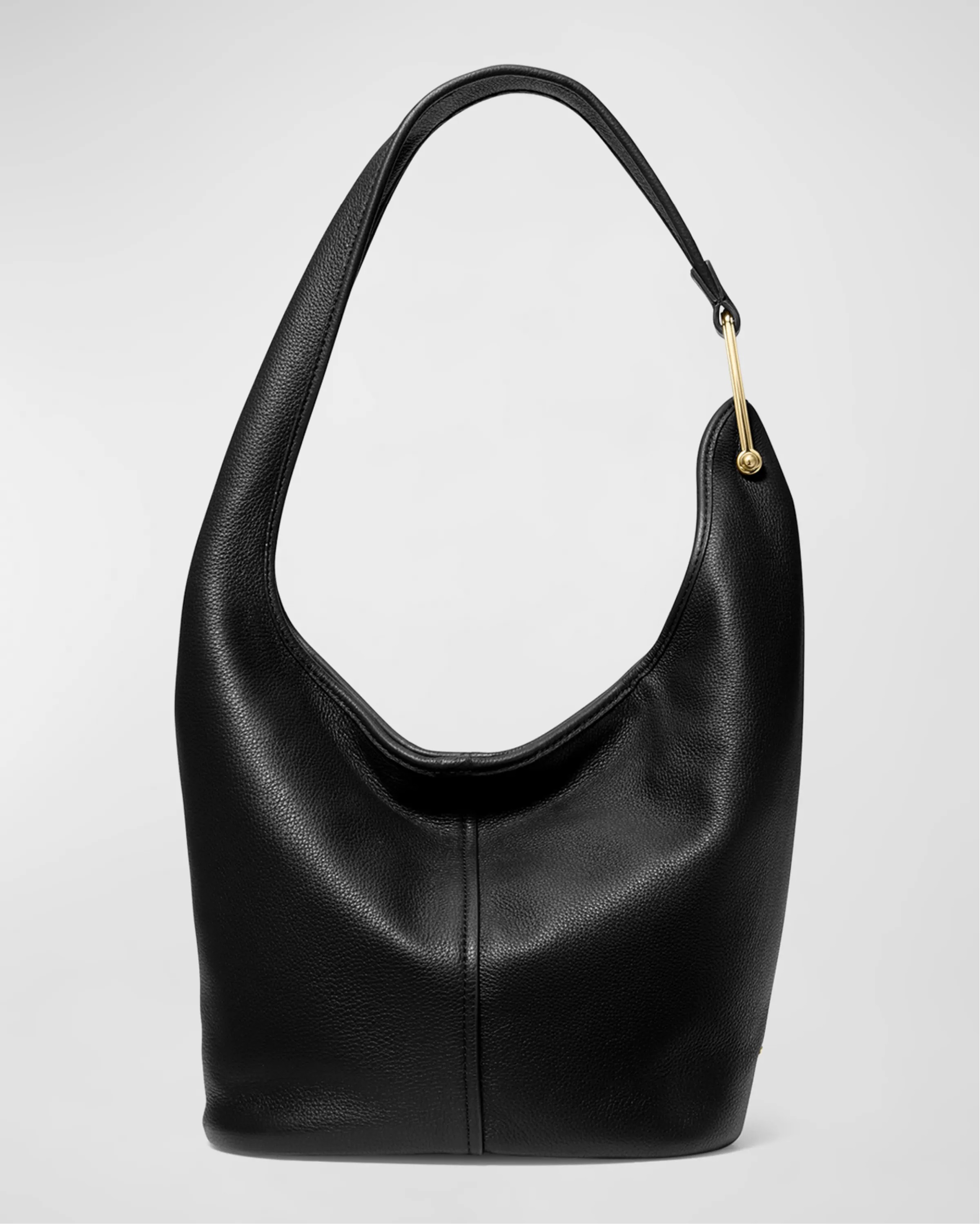 MICHAEL KORS SONNY MEDIUM PEBBLED LEATHER HOBO SHOULDER ΤΣΑΝΤΑ