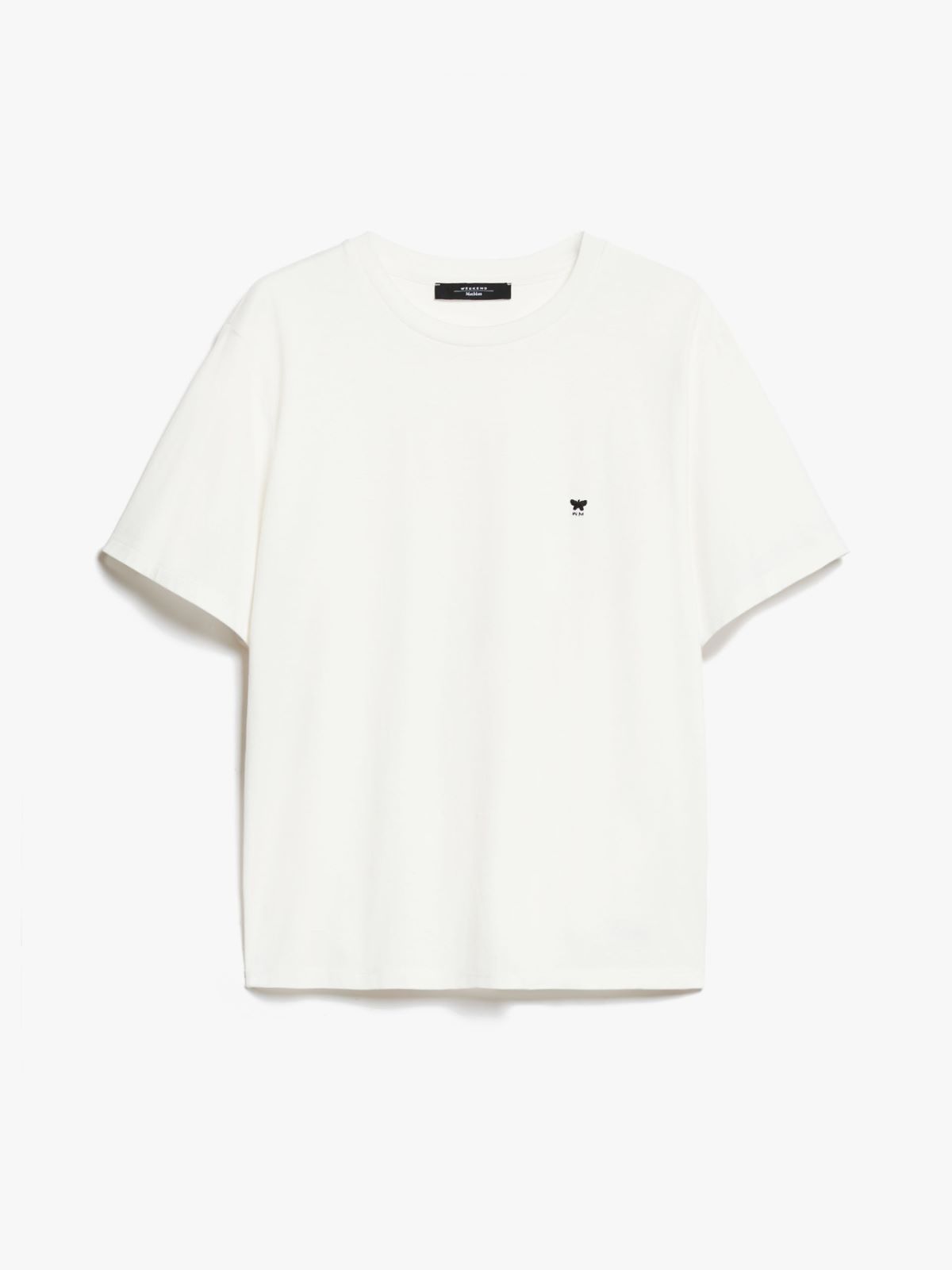 WEEKEND MAX MARA VENACO COTTON LOGO T-SHIRT