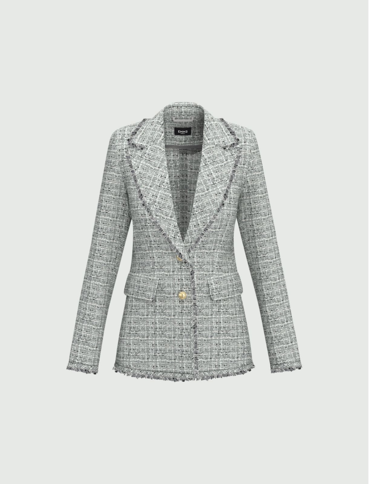 EMME MARELLA MARIO BASKETWEAVE BLAZER 