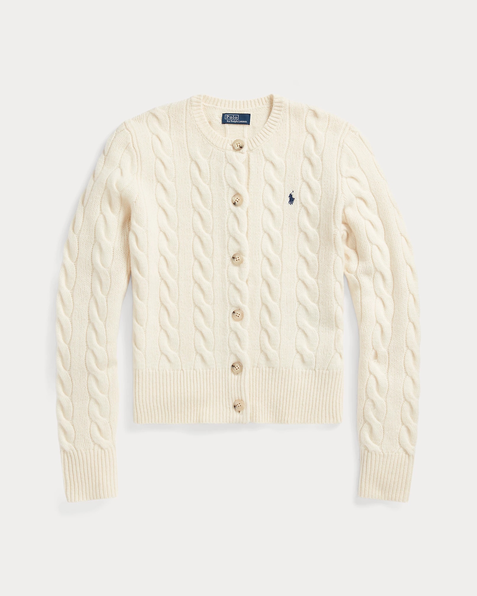 POLO RALPH LAUREN CABLE-KNIT WOOL-CASHMERE ΖΑΚΕΤΑ