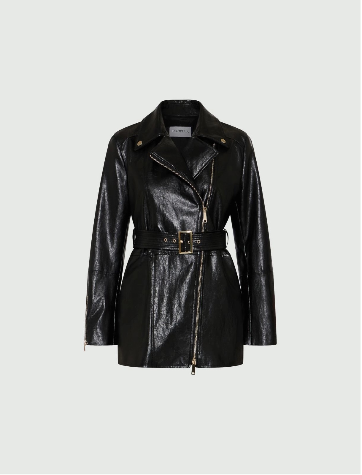 MARELLA FATINA BIKER-STYLE JACKET