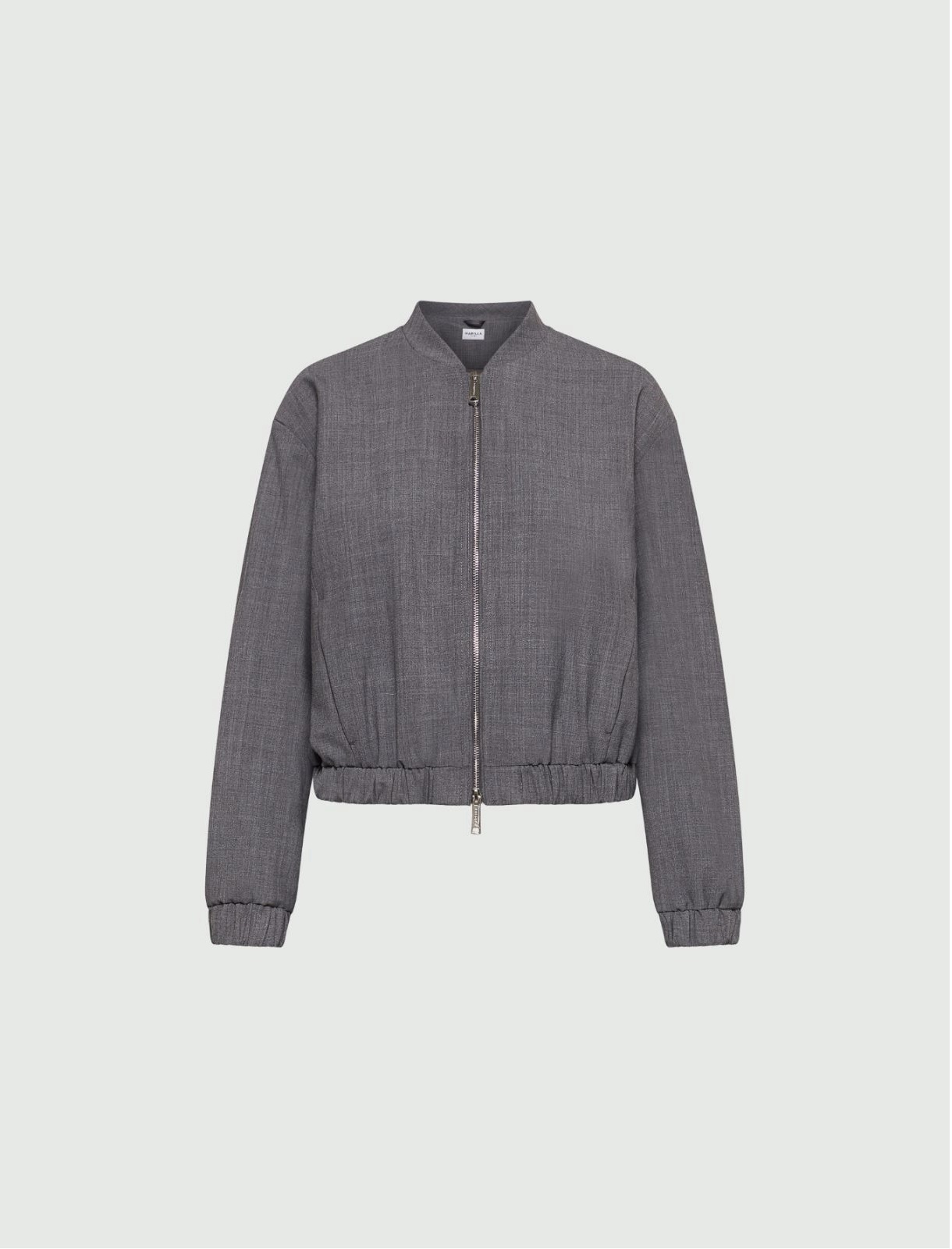 MARELLA PLEIADI ZIP-UP BOMBER JACKET