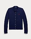 POLO RALPH LAUREN BUTTONED-PLACKET LONG-SLEEVE POLO ΠΟΥΚΑΜΙΣΟ