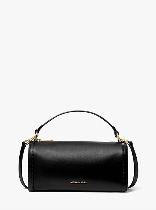 MICHAEL KORS ORCHARD SMALL LEATHER BARREL CROSSBODY ΤΣΑΝΤΑ