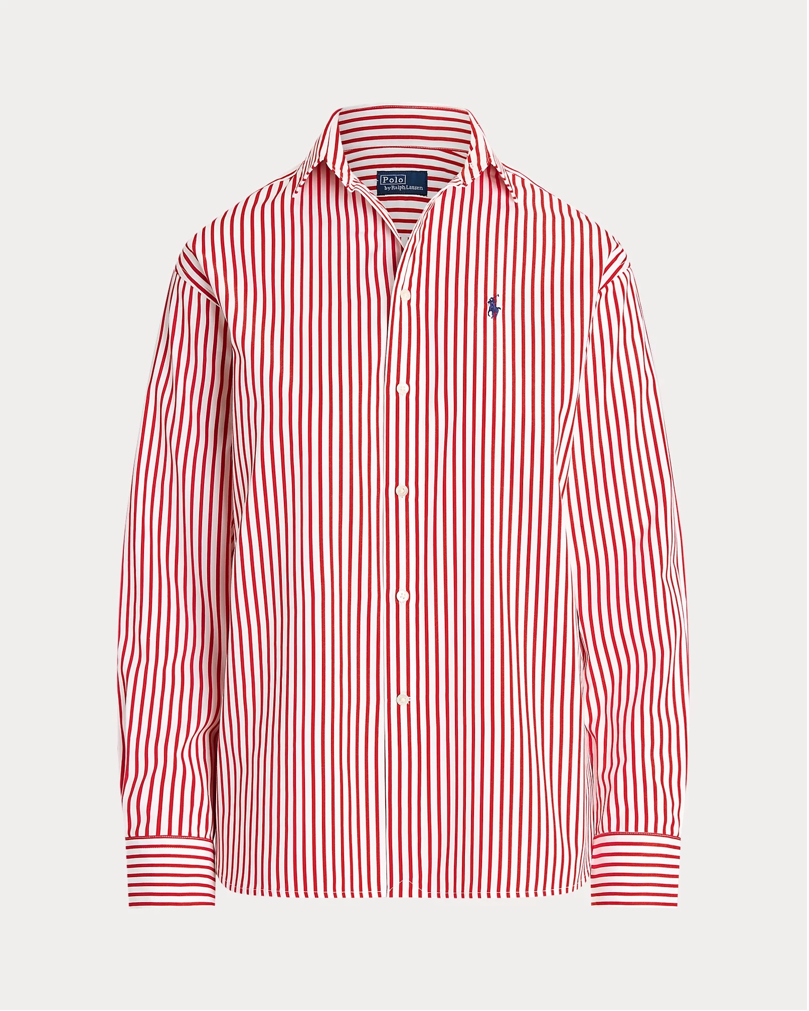 POLO RALPH LAUREN RELAXED FIT STRIPED COTTON ΠΟΥΚΑΜΙΣΟ