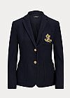 LAUREN RALPH LAUREN BULLION JACQUARD BLAZER