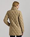 LAUREN RALPH LAUREN BUCKLE-TRIM DIAMOND-QUILTED JACKET