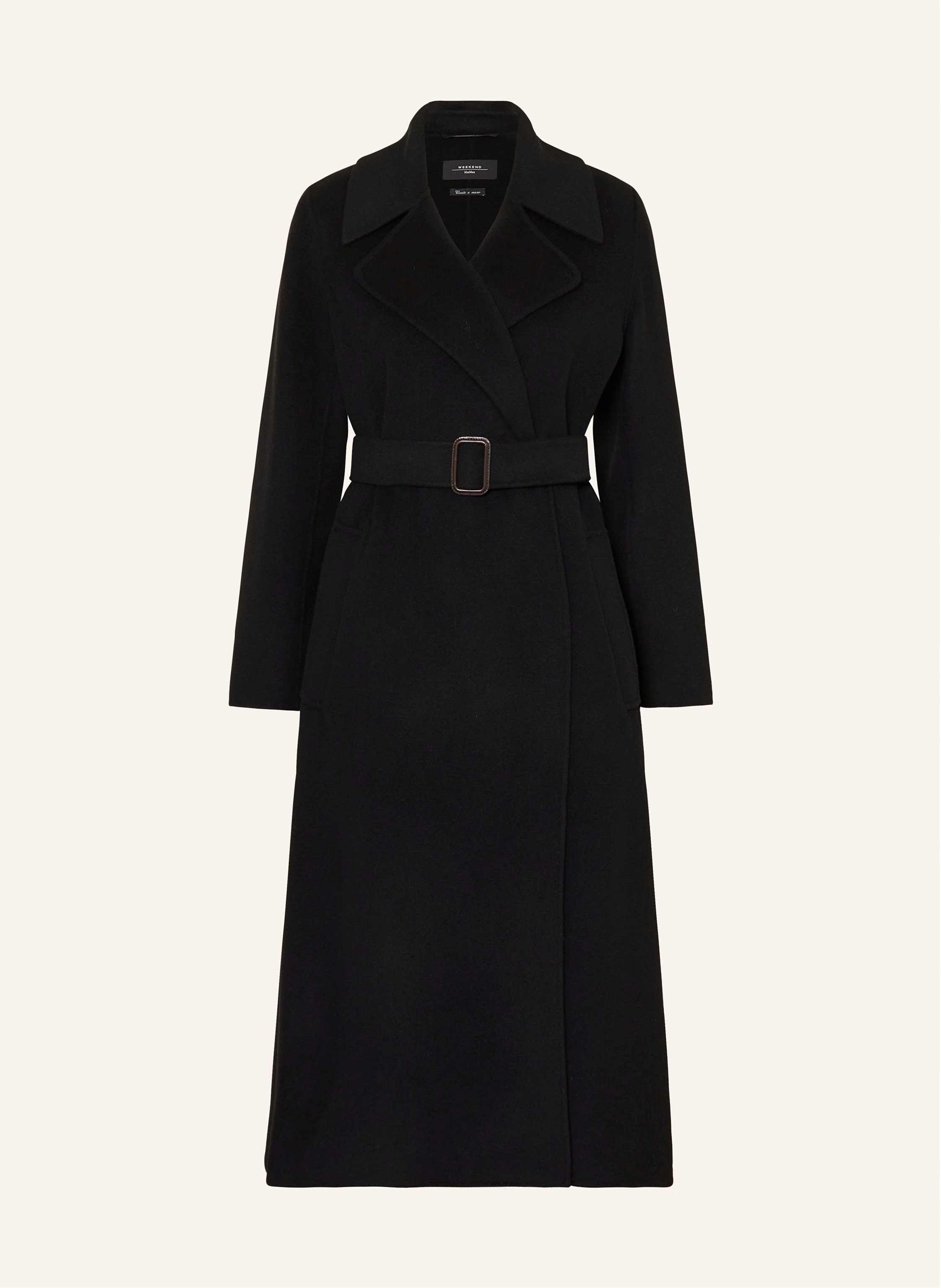 WEEKEND MAX MARA MANU LONG WOOL ROBE ΠΑΛΤΟ