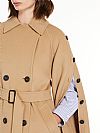 WEEKEND MAX MARA NATALE WOOL TRENCH ΠΑΛΤΟ