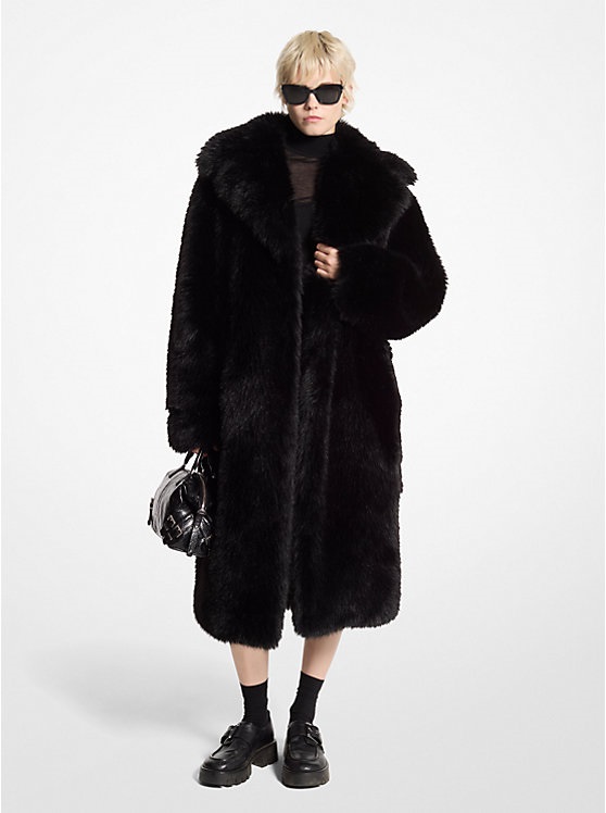 MICHAEL KORS FAUX FUR ΠΑΛΤΟ