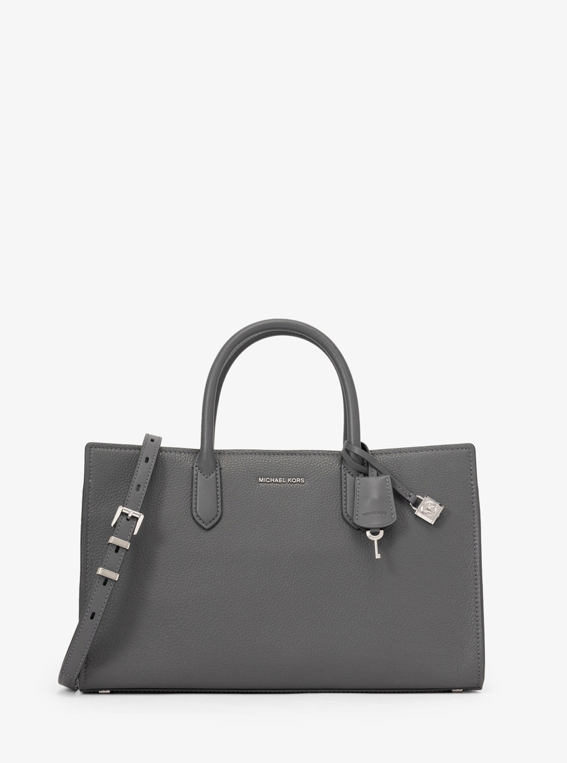 MICHAEL KORS SCARLETT MEDIUM LEATHER SATCHEL ΤΣΑΝΤΑ