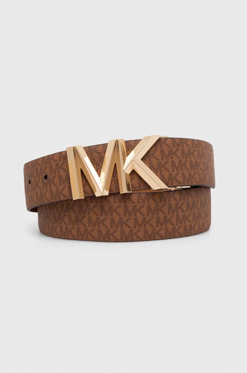 MICHAEL KORS LEATHER REVERSIBLE LOGO ΖΩΝΗ