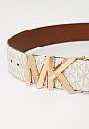 MICHAEL KORS LEATHER REVERSIBLE LOGO ΖΩΝΗ