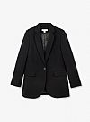 MICHAEL KORS SINGLE BREASTED CREPE BLAZER